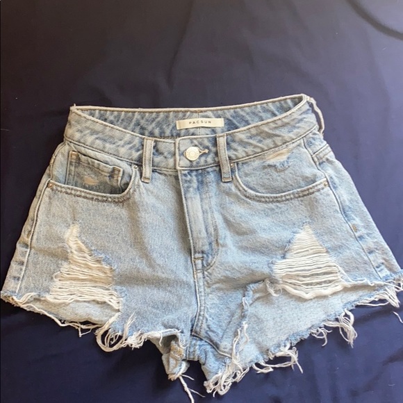 PacSun Pants - PacSun High Rise Festival shorts size 23